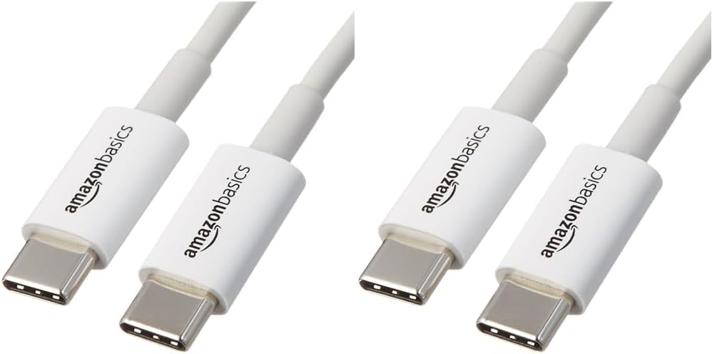 Amazon Basics Usb C Cable White