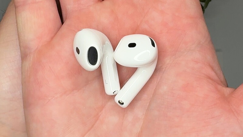 Airpods In Hand