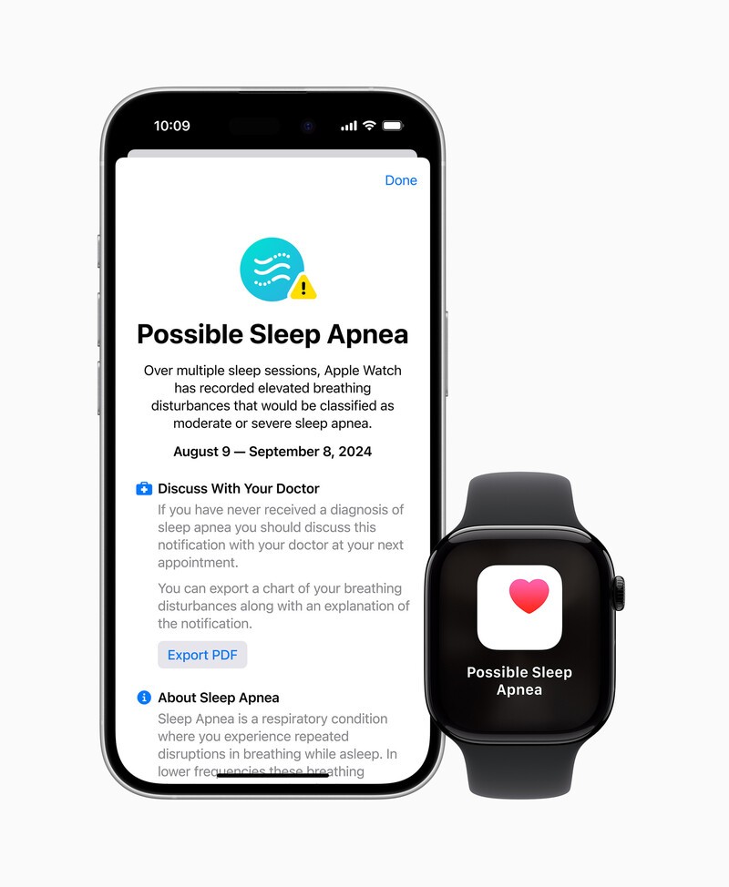 Apple Health Sleep Apnea Notifications