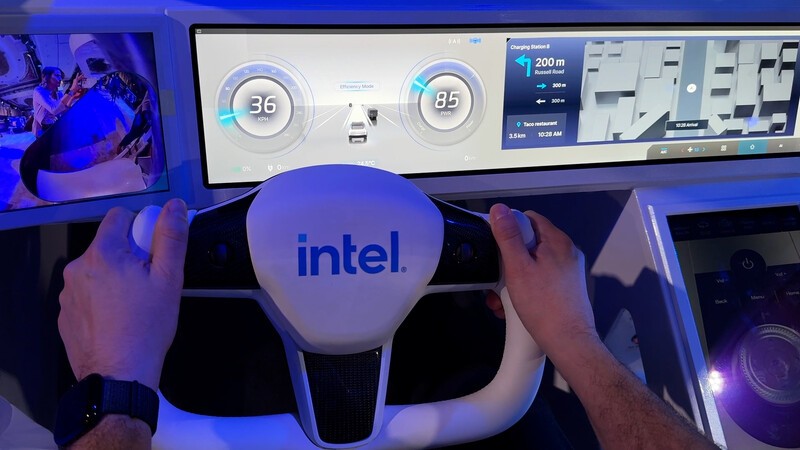 Intel Car Wheel