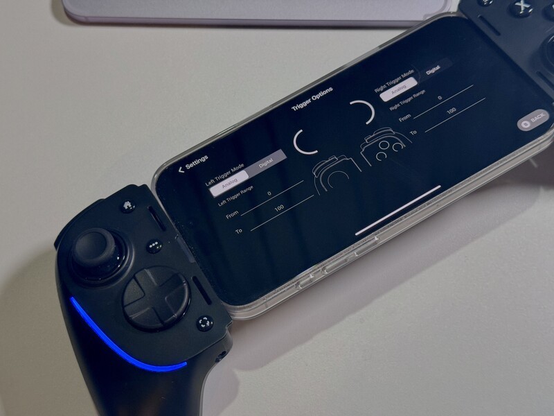 Kishi Ultra Trigger Options Calibration